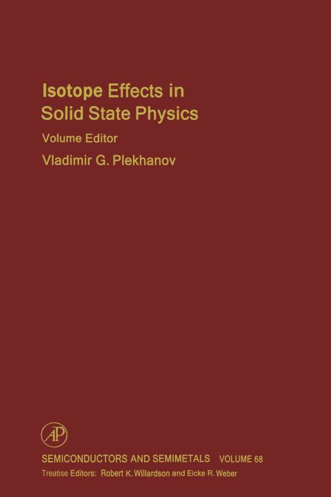 Isotope Effects in Solid State Physics
