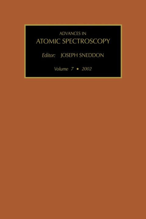 Advances in Atomic Spectroscopy (Vol. 7)