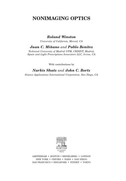 Nonimaging Optics