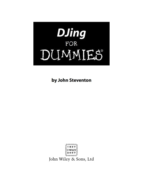 DJing for Dummies