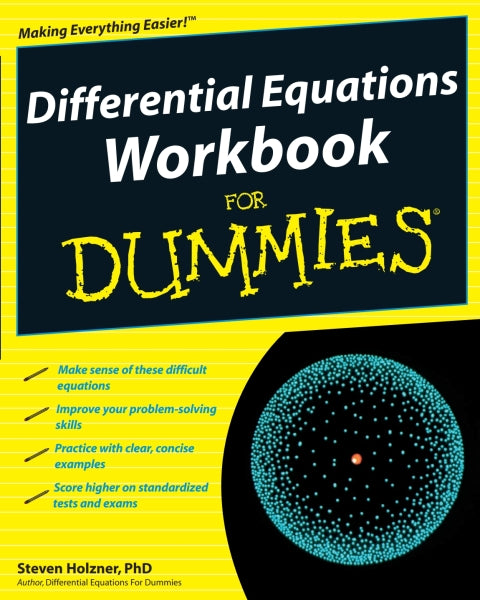 Differential Equations Workbook For Dummies