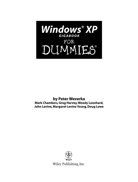 Windows XP Gigabook For Dummies