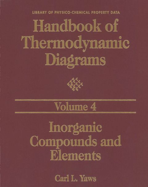 Handbook of Thermodynamic Diagrams, Volume 4: Inorganic Compounds and Elements