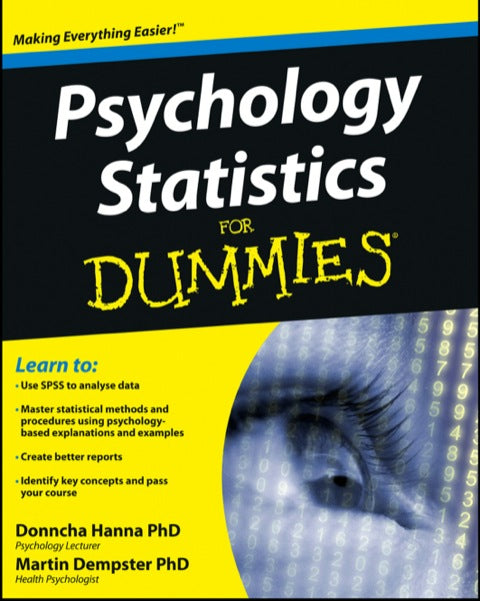 Psychology Statistics For Dummies