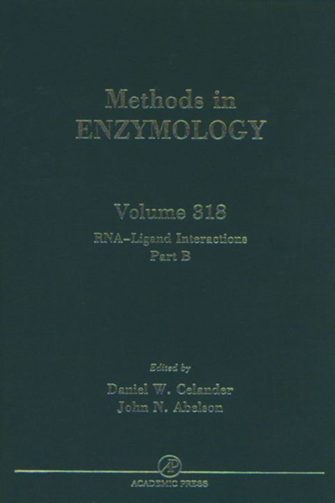 RNA-Ligand Interactions, Part B: Molecular Biology Methods: Molecular Biology Methods
