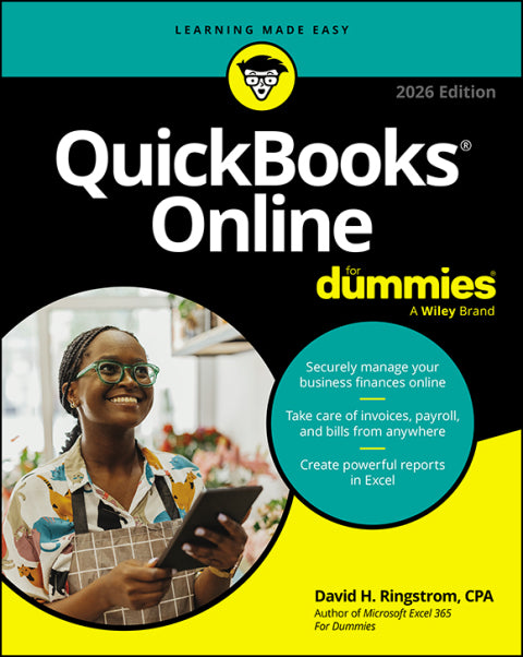 QuickBooks Online For Dummies, 2026 Edition