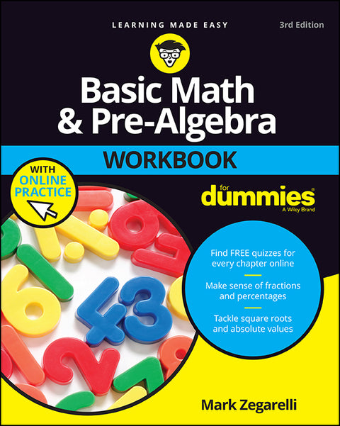 Basic Math and Pre-Algebra Workbook For Dummies