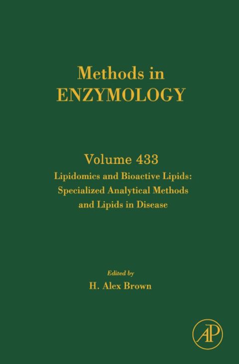 Lipidomics and Bioactive Lipids:  Specialized Analytical Methods and Lipids in Disease: Specialized Analytical Methods and Lipids in Disease