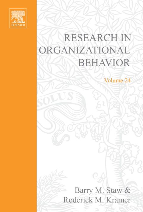 Research in Organizational Behaviour