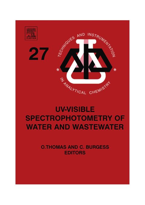 UV-visible Spectrophotometry of Water and Wastewater