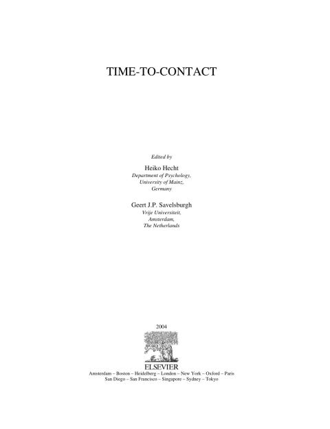 Time-to-Contact