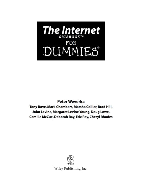 The Internet GigaBook?For Dummies