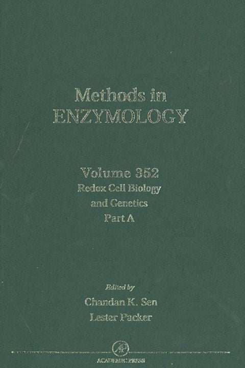 Redox Cell Biology and Genetics, Part A