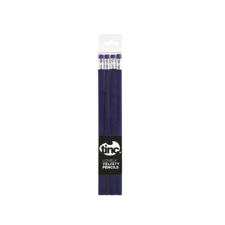 Tinc Lovely Velvety Lead Pencils - Purple
