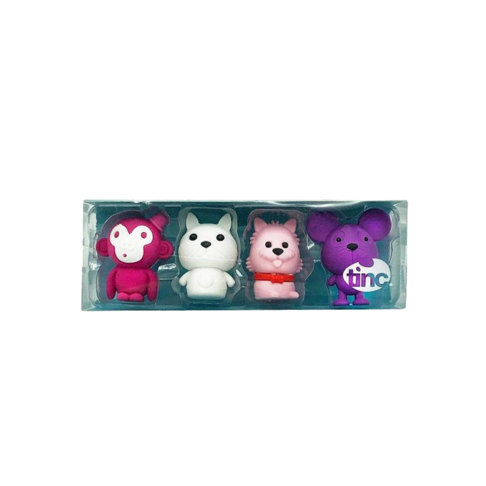 Woodland Eraser Set