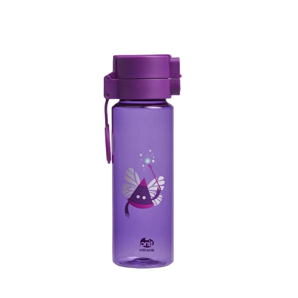 Ooloo Flip and Clip Water Bottle - Purple
