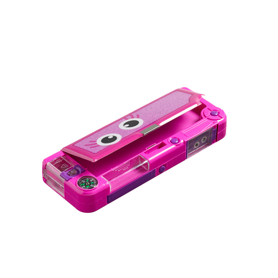 Glitter Pop-Out Compartment Pencil Case