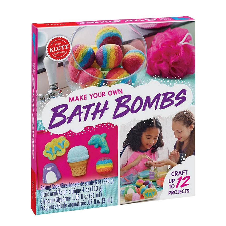 Klutz Make Your Own Bath Bombs Craft & Activity Kit