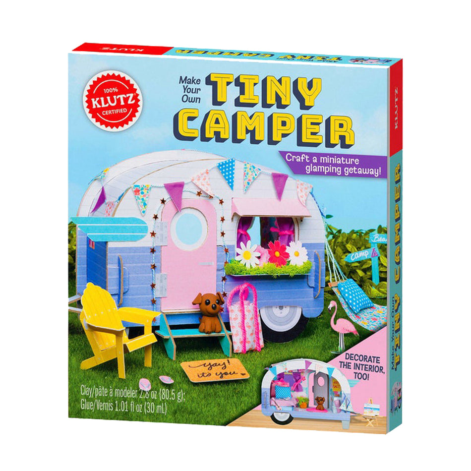 Klutz Make Your Own Tiny Camper Craft Kit & Make Clay Charms Craft Kit