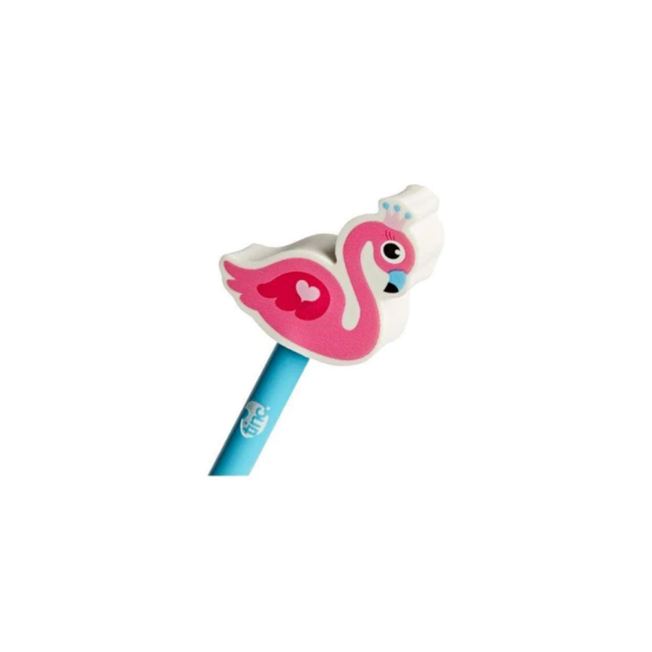 Flamingo Eraser Topper Pencil