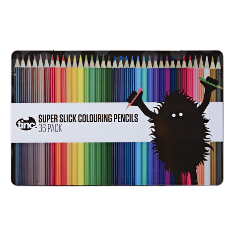 Super Slick Colouring Pencils  (Pack of 36)