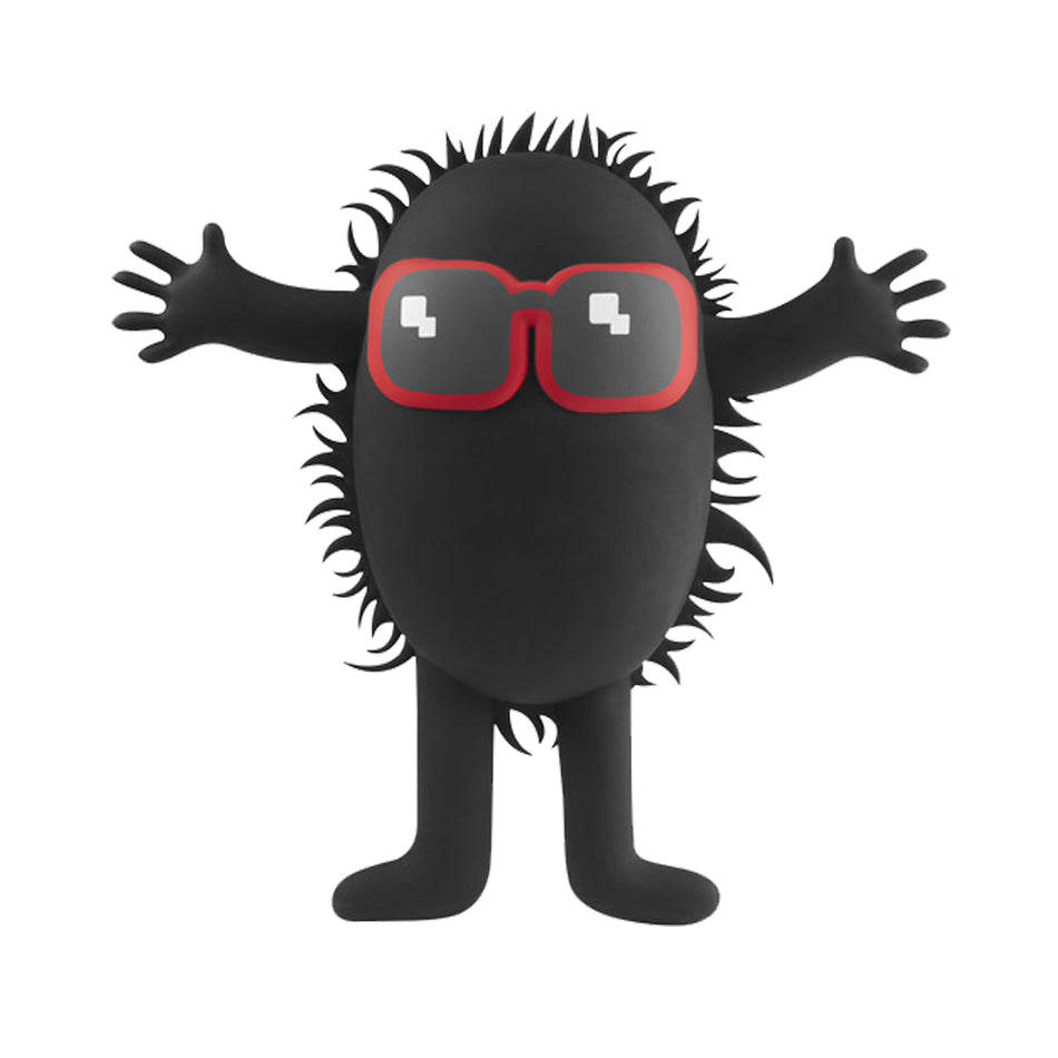 Fuzzy Guy Silicone Pencil Case