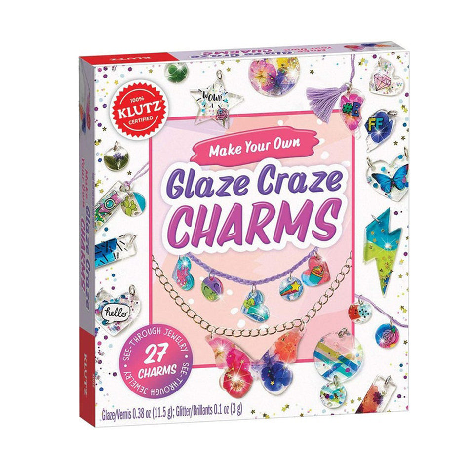 Klutz Make Your Own Glaze Craze Charms Craft Kit