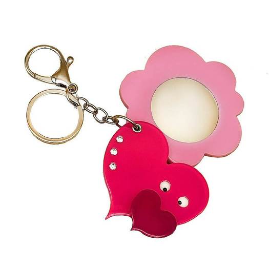 Acrylic Mirror Keyring