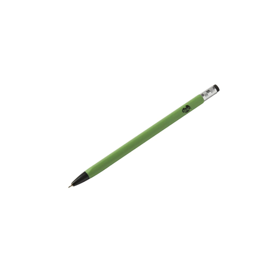 Tinc Pencil Look Ballpoint Pen - Green