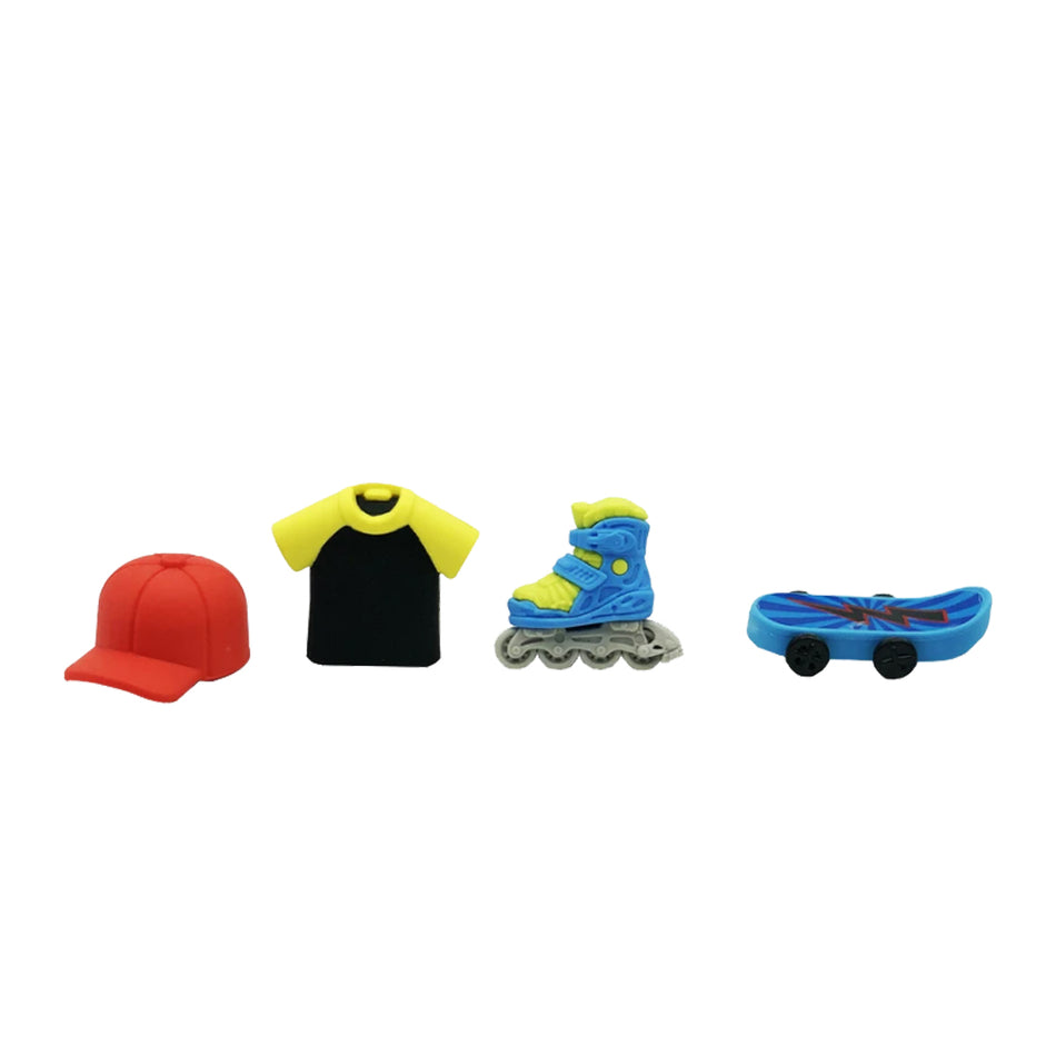 Tinc Skate Eraser Set