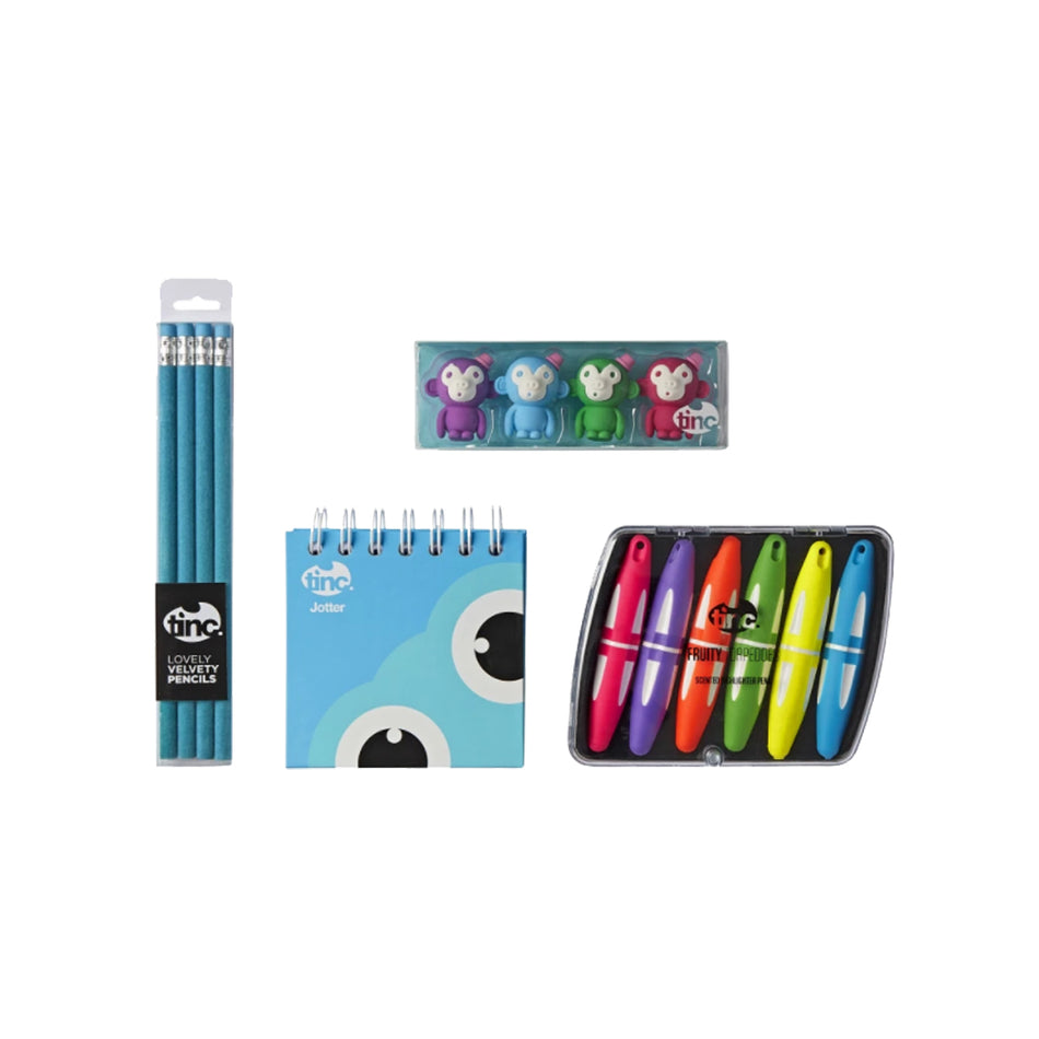 Blue Jotter Pad Gift Set
