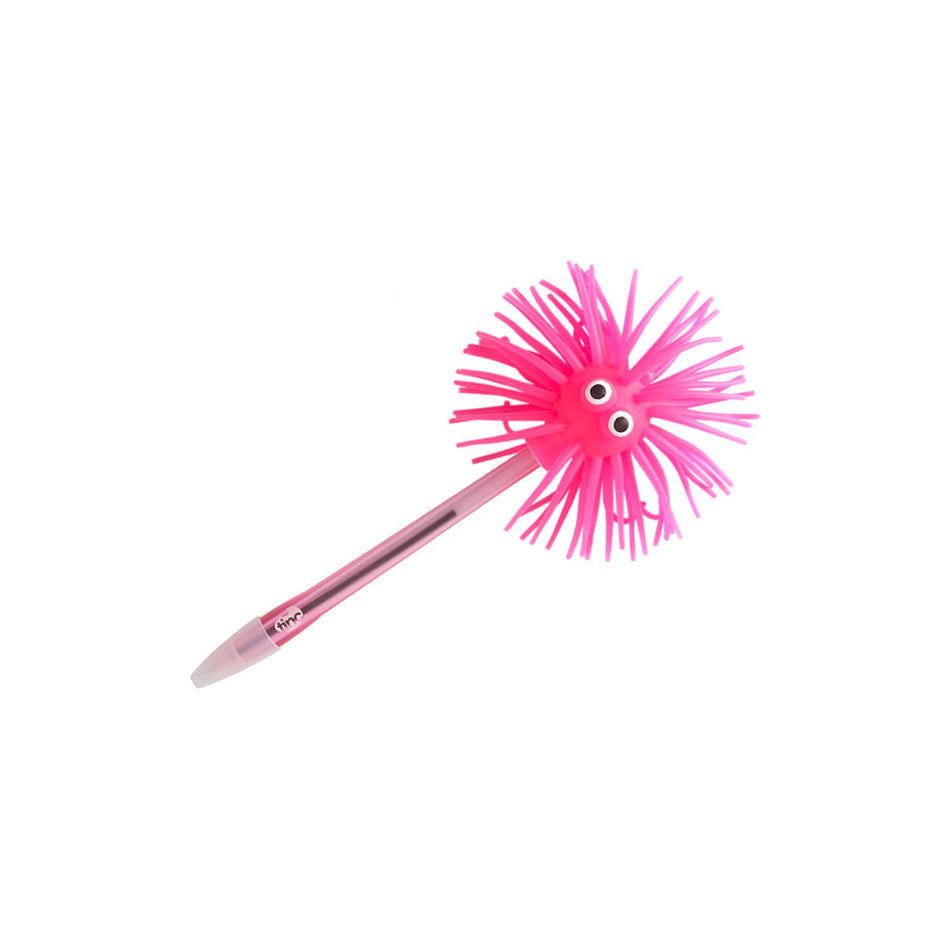 Fuzzy Guy Pen - Pink