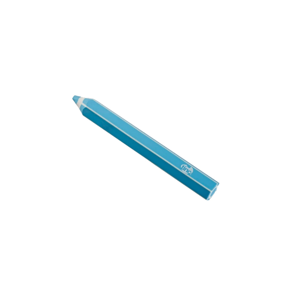 Neon Eraser Pencil - Blue