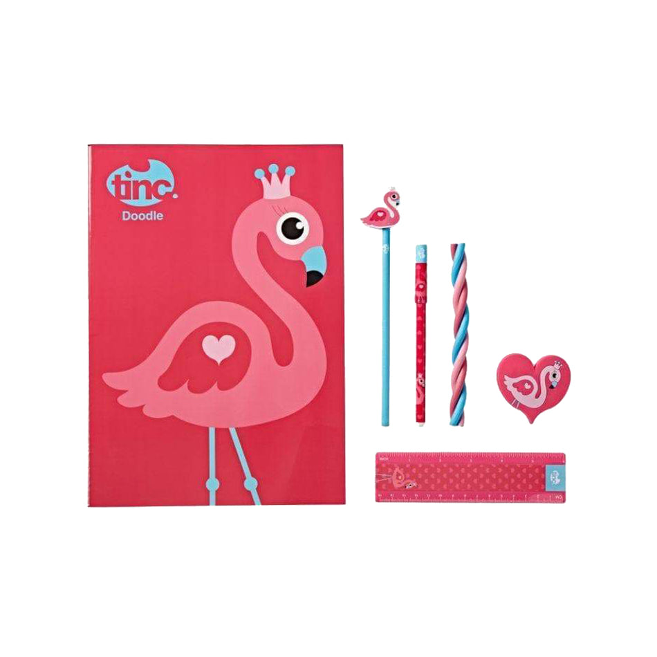Flamingo Stationery Gift Set